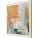 Abstract Collection Distressed Ivory Wood Framed Art