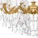 La Scala 10 Light 28 inch Heirloom Gold Chandelier Ceiling Light in Heritage, Heirloom Gold Cast