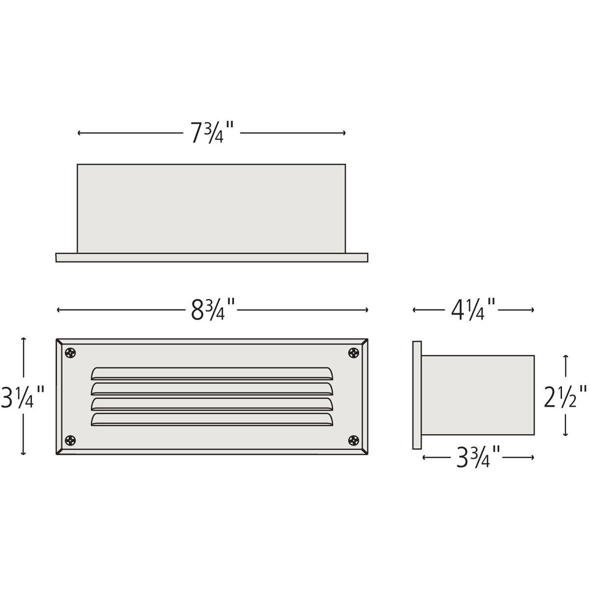 Hardy Island 12 3.80 watt Matte Bronze Landscape Brick Light in LED