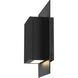 Miami LED 10.25 inch Sand Black Wall Sconce