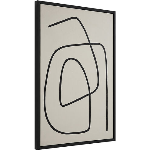 Moreau White/Black Canvas Art, 2 Piece