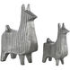 Cria Llama 10 X 7 inch Decorative Sculptures, Set of 2
