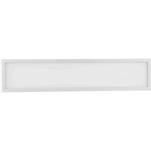 Everlume LED 24.02 inch Satin White Linear Bath Vanity Wall Light in Matte White, Progress LED