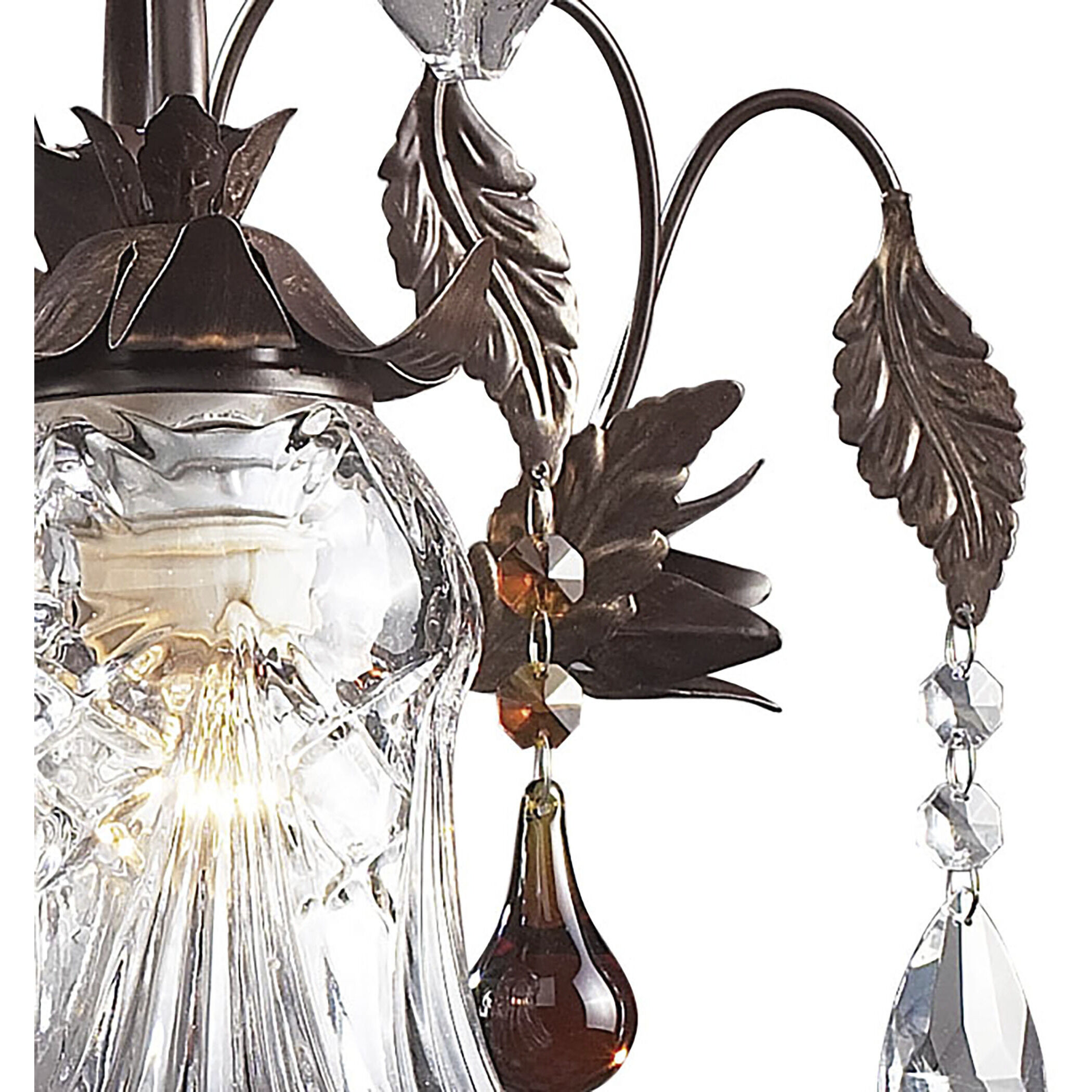 Cristallo Fiore Vanity Light Wall Light