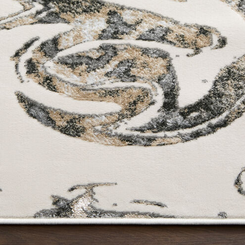 Fatima 36 X 24 inch Mineral Tones Rug in 2 x 3