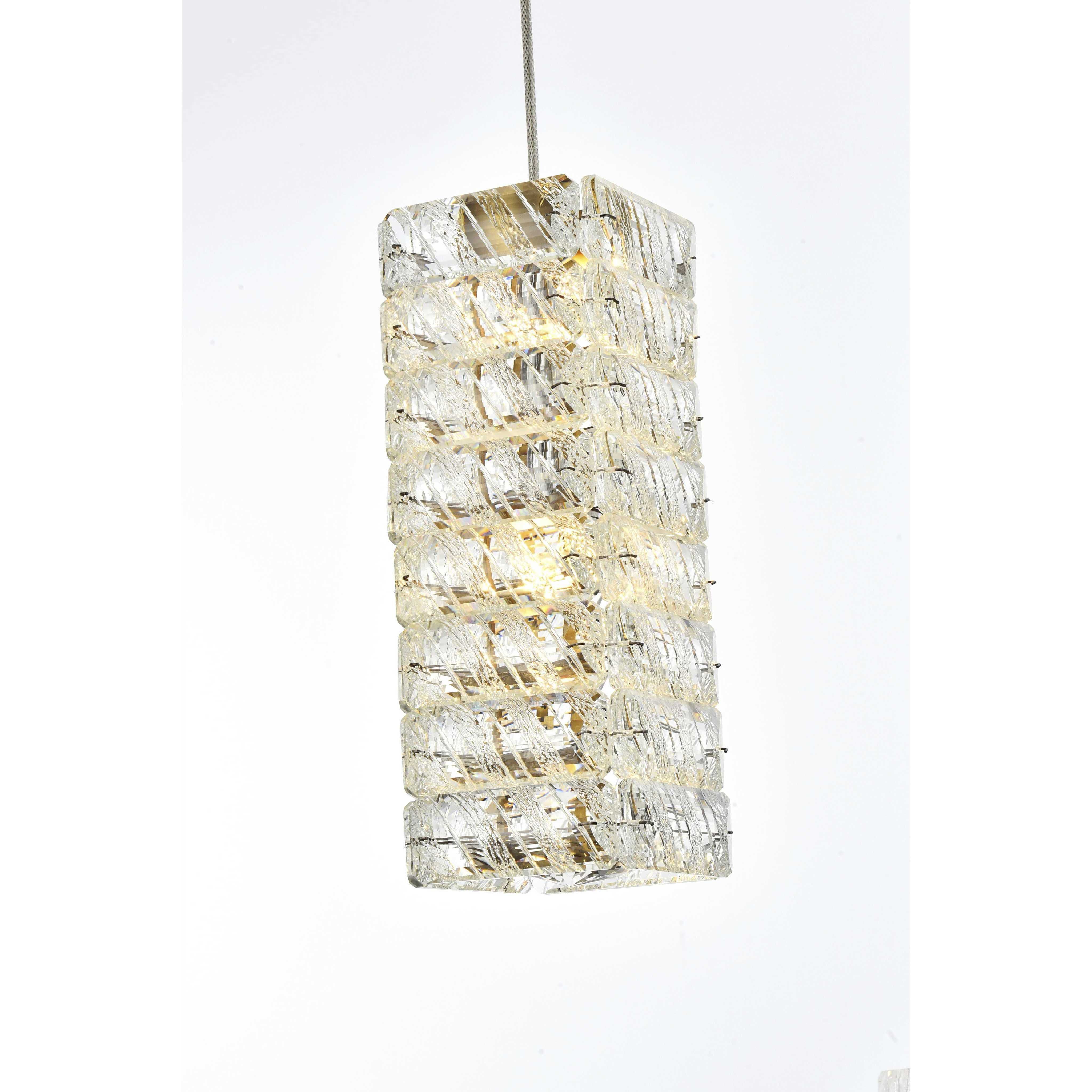 Aston 5 Light 5 inch Satin Gold Pendant Ceiling Light
