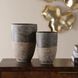 Emberwash Charcoal Tones with Warm Earthy Undertones Planters, Set of 2