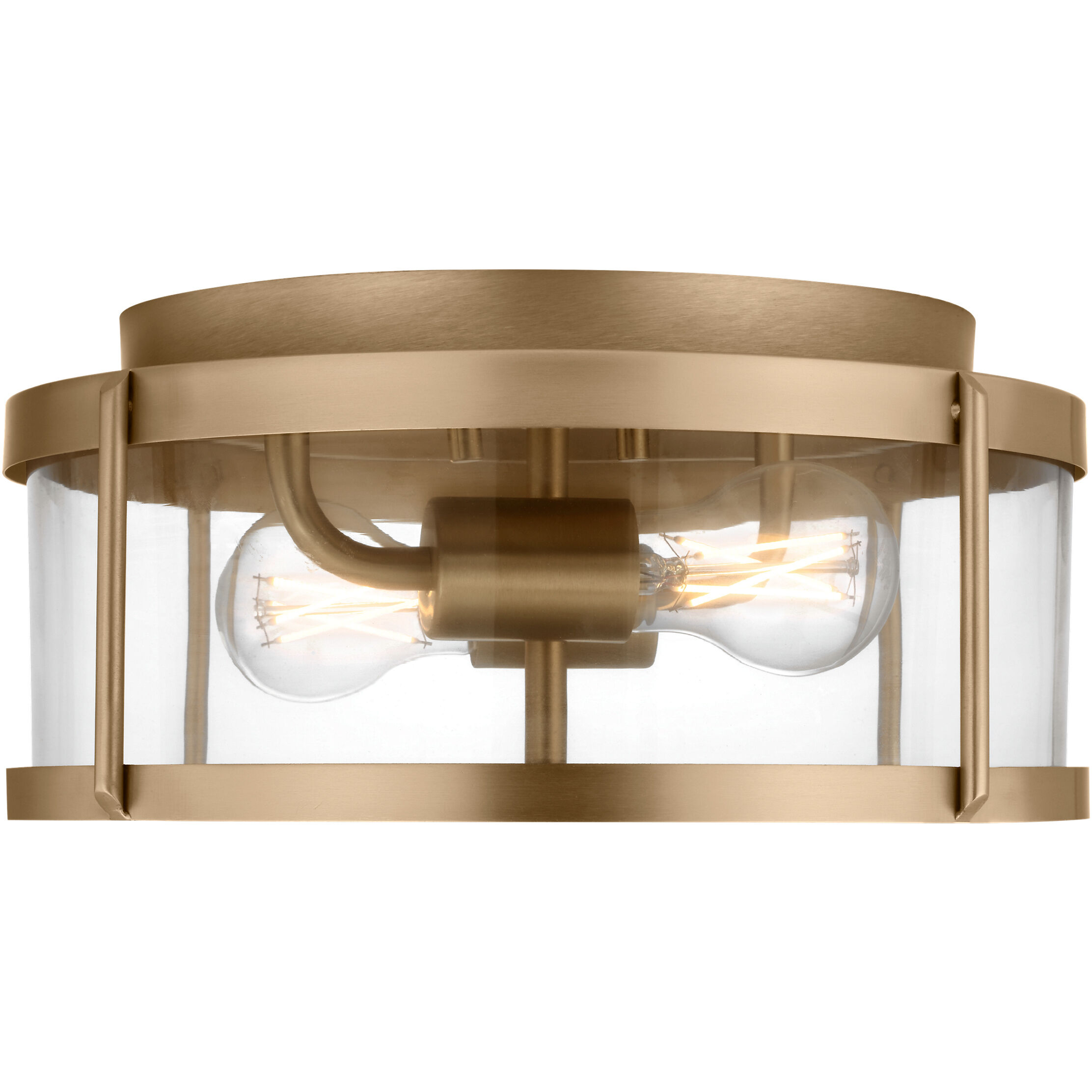 Lumra 2 Light 13.00 inch Flush Mount