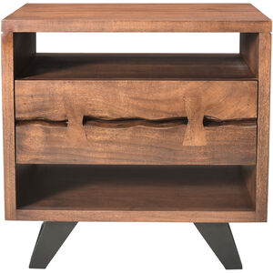 Madagascar 22 X 22 inch Brown Nightstand