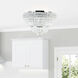 Stefania 16 Light 30 inch Chrome Bowl Flush Mount Ceiling Light