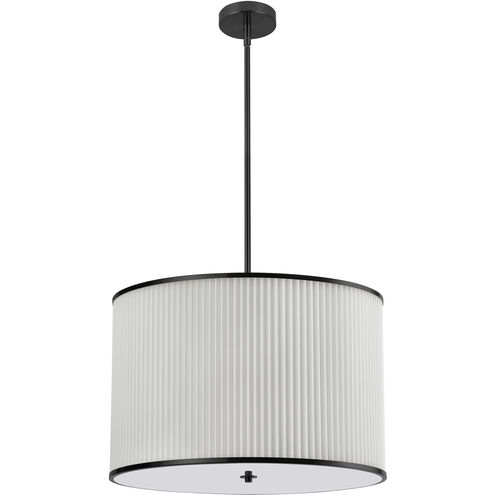 Prudy 4 Light 24 inch Matte Black Pendant Ceiling Light