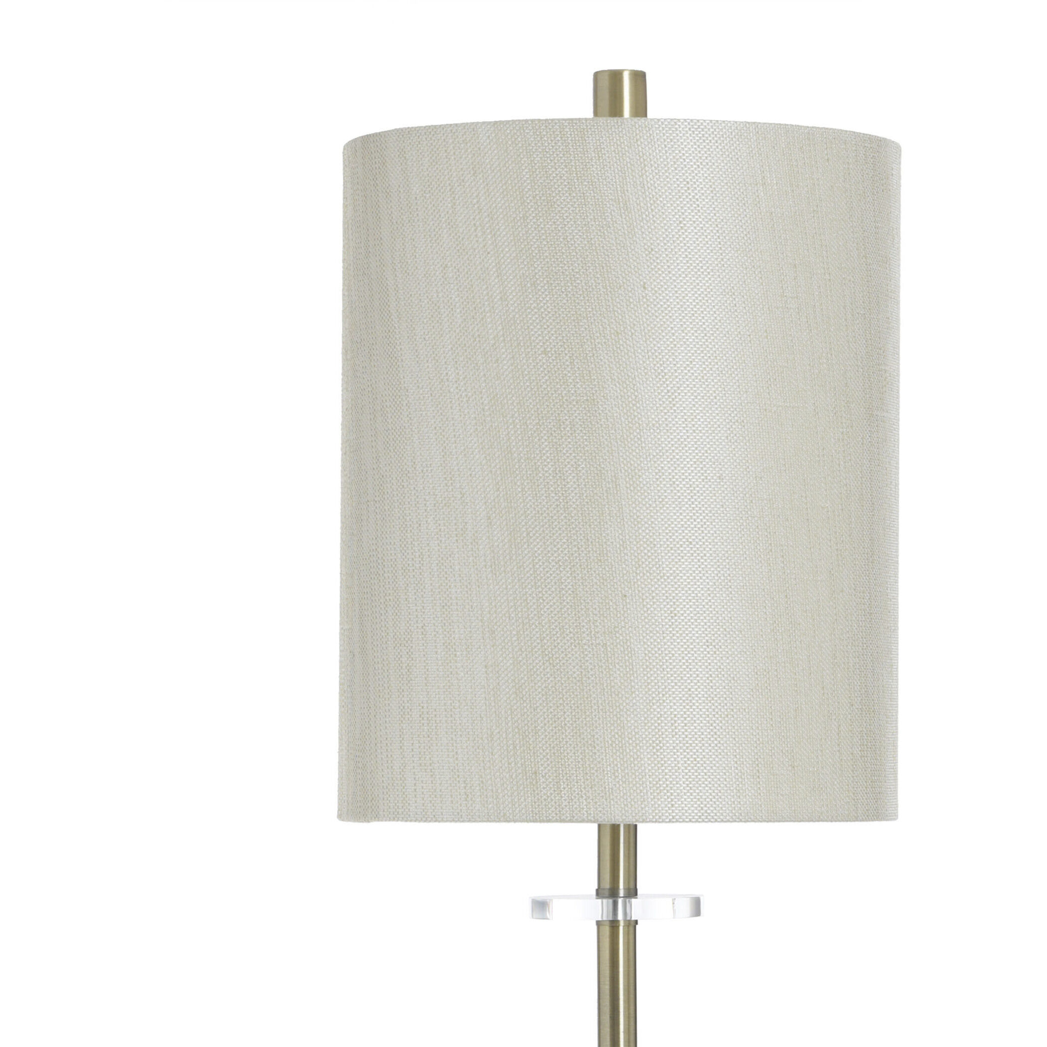 Halle 37 inch 100.00 watt Brushed Brass Table Lamp Portable Light