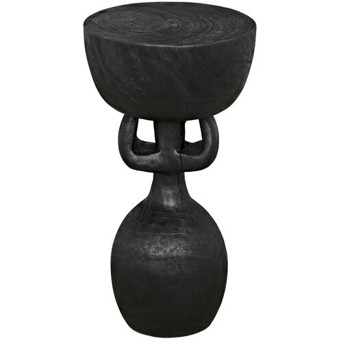 Achebe 26 X 14 inch Burnt Black Side Table