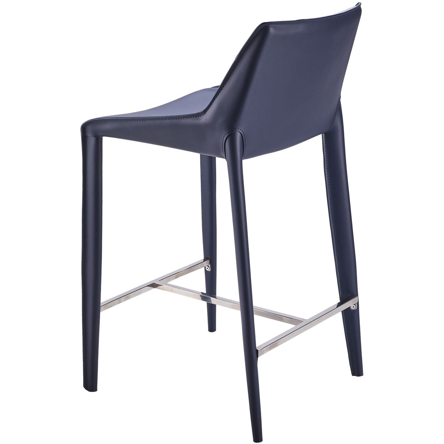 Hanks 35.83 inch Navy Bar Stool