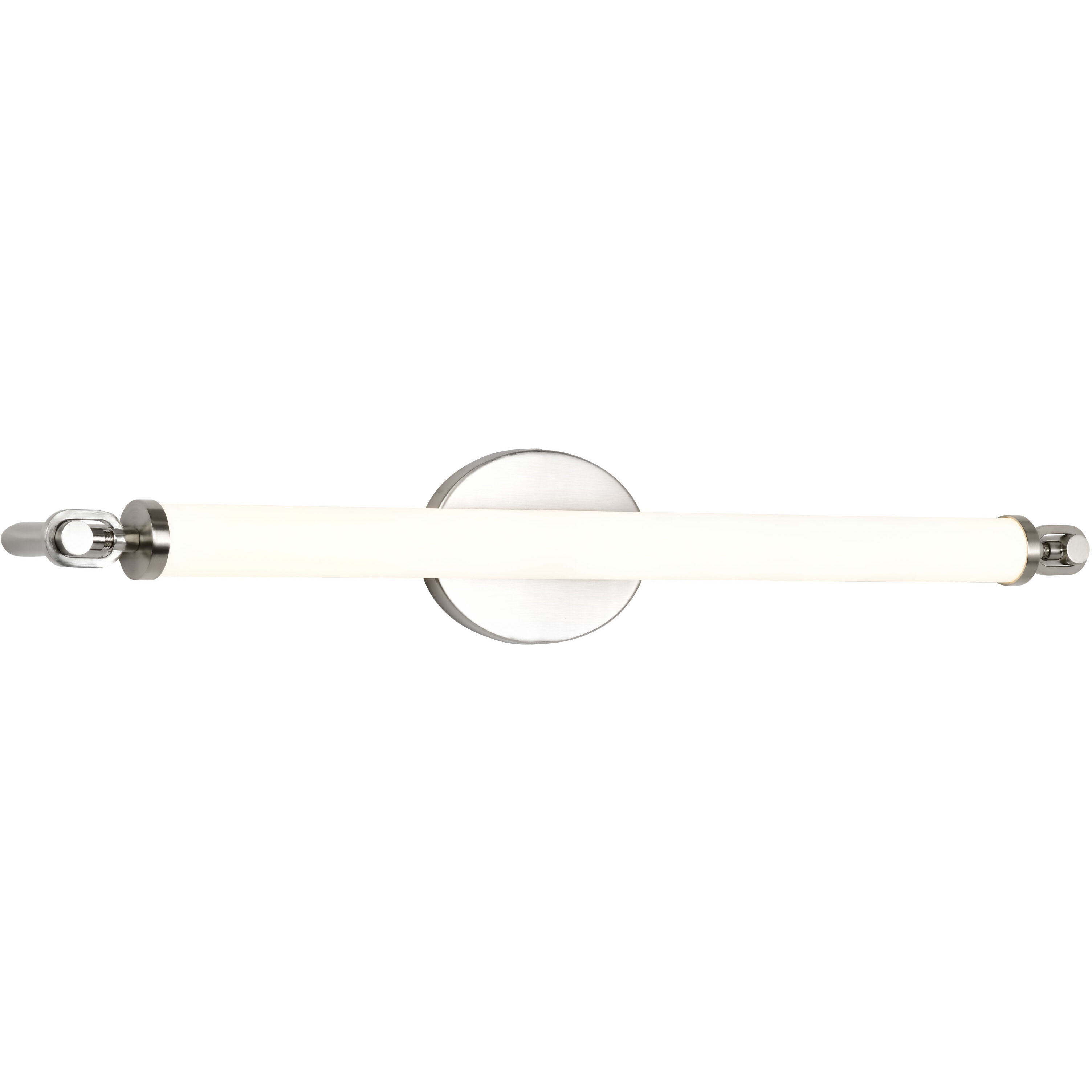 Edgeworth LED 27.75 inch Brushed Nickel Vanity Light Wall Light
