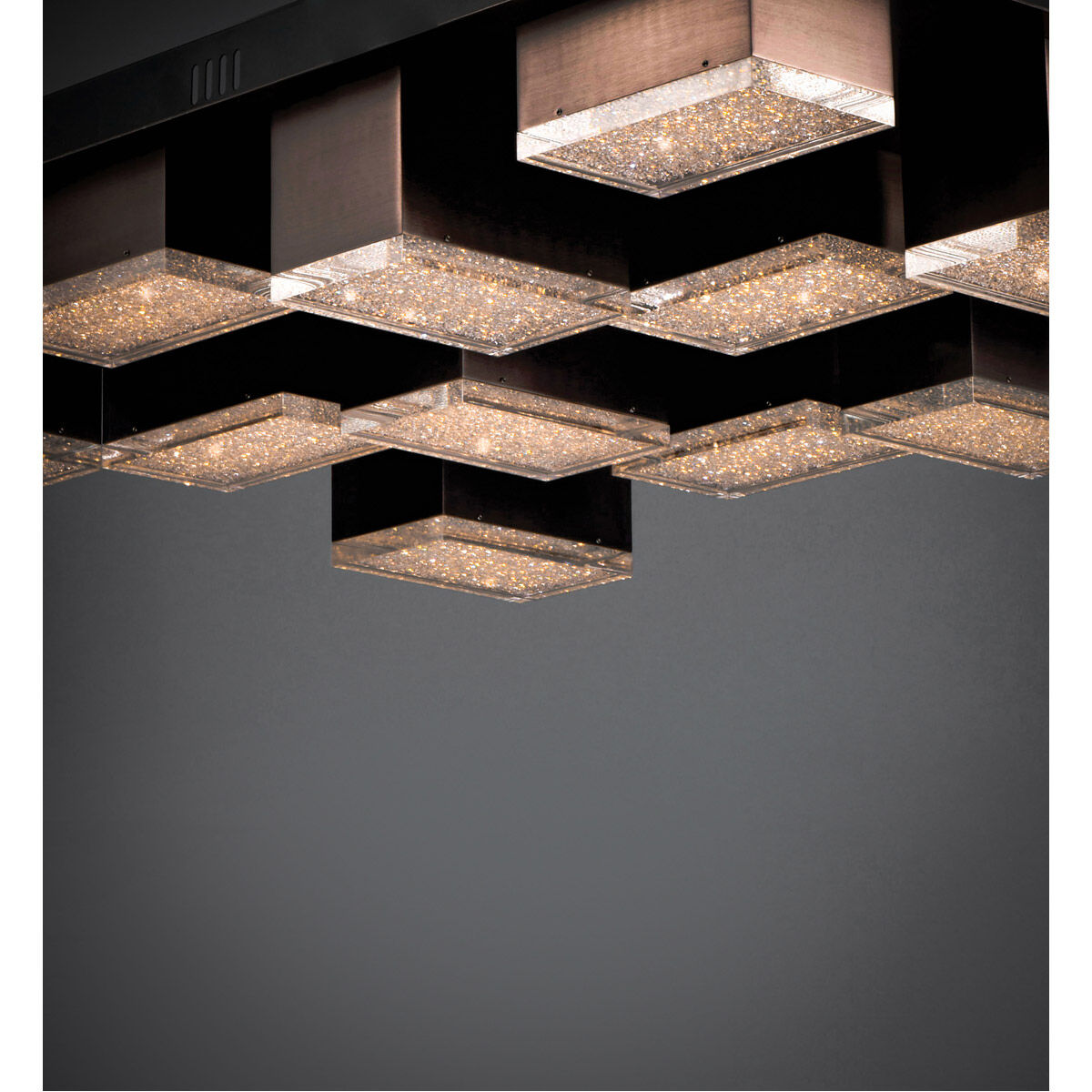 Pizzazz LED LED 22.75 inch Polished Chrome Flush Mount Ceiling Light