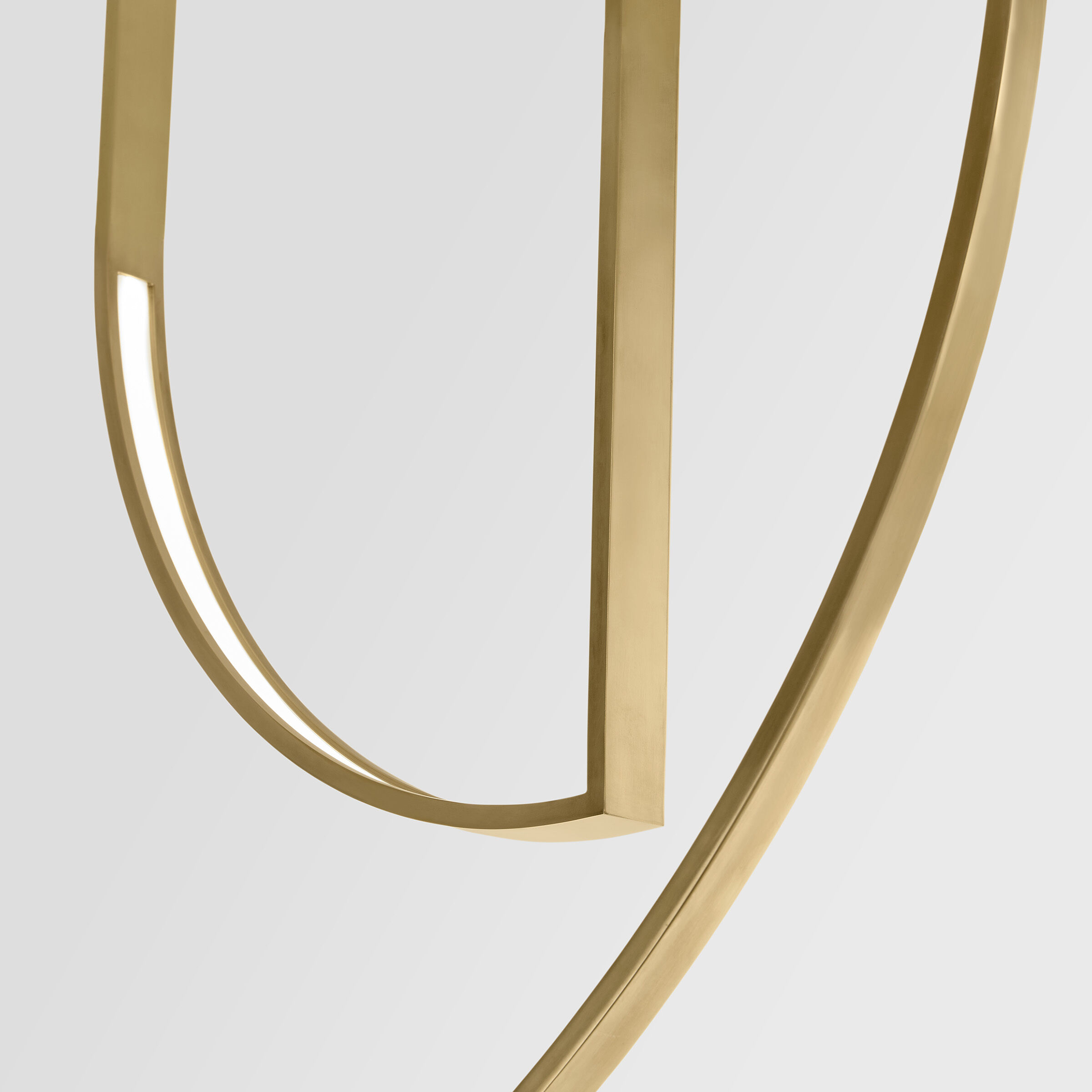 Sean Lavin Baku LED 1.3 inch Hand Rubbed Antique Brass Chandelier Ceiling Light