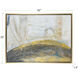 Cameron Blue and Yellow and Beige and Multicolor and Gold Wall Art