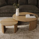 Penny 24 X 24 inch Natural Coffee Table, Small