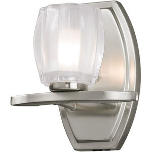 Haan 1 Light 7 inch Brushed Nickel Wall Sconce Wall Light