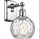 Ballston Athens Water Glass LED 6 inch Polished Chrome Sconce Wall Light
