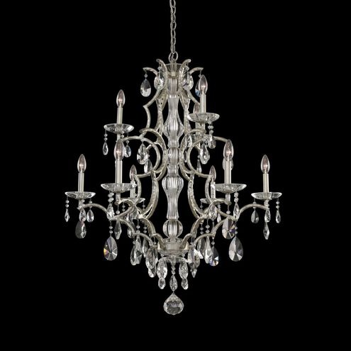 Shorecrest 9 Light 34 inch Sliver Dollar Chandelier Ceiling Light