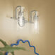 Niccol 2 Light 14 inch Brushed Nickel Vanity Light Wall Light