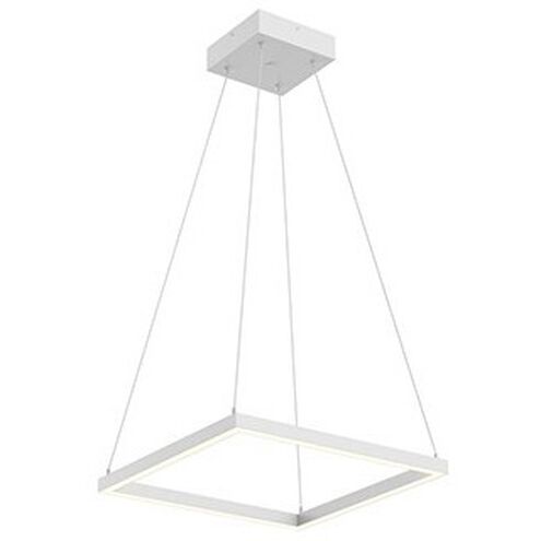 Piazza 17.75 inch White Pendant Ceiling Light