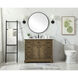 Americana 42 X 22 X 35 inch Driftwood Vanity Sink Set