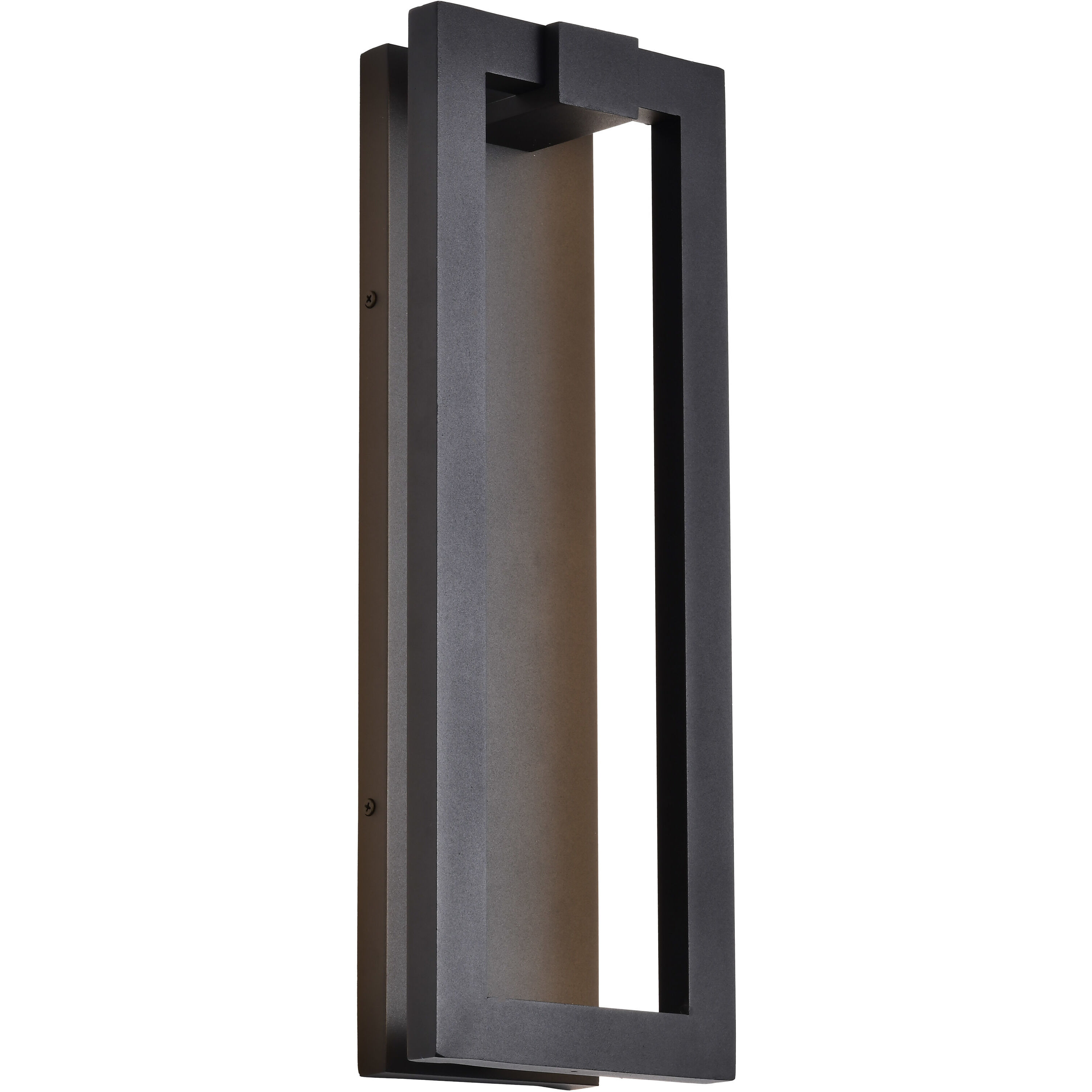 Crew LED 19.13 inch Sand Black Outdoor Wall Light