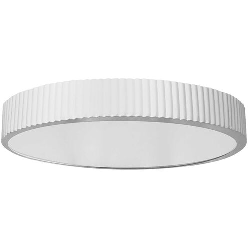 Nabisco LED 18 inch Matte White Flush Mount Ceiling Light