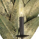 Lowcountry 1 Light Palmetto and Darkened Bronze Wall Sconce Wall Light