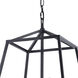 Hayes LED 16 inch Black Pendant Ceiling Light