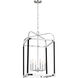 Hadley 6 Light 18 inch Polished Nickel Pendant Ceiling Light