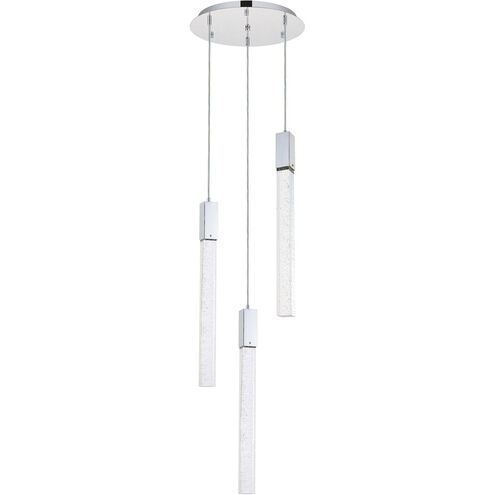 Weston 3 Light 16 inch Chrome Pendant Ceiling Light