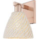 Natural Ballston Dome Sconce Wall Light in Antique Copper