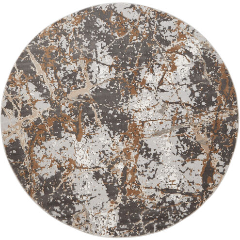 Besni Mineral Tones Rug in 7 Round
