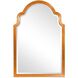 Sultan 36 X 24 inch Glossy Orange Wall Mirror 