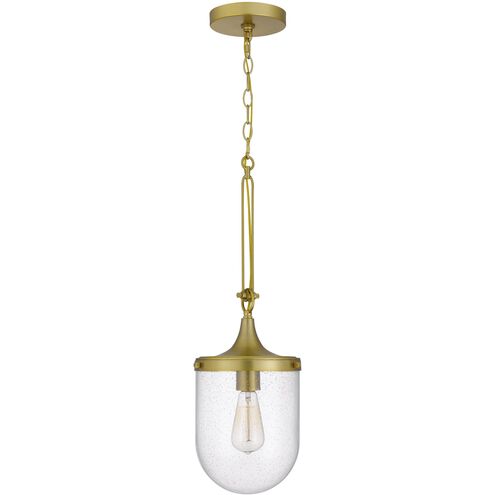 Ithaca 1 Light 8 inch Antique Brass Pendant Ceiling Light