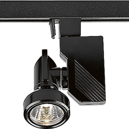 Track Lighting 1 Light Black Miniature Halogen Track Head Ceiling Light