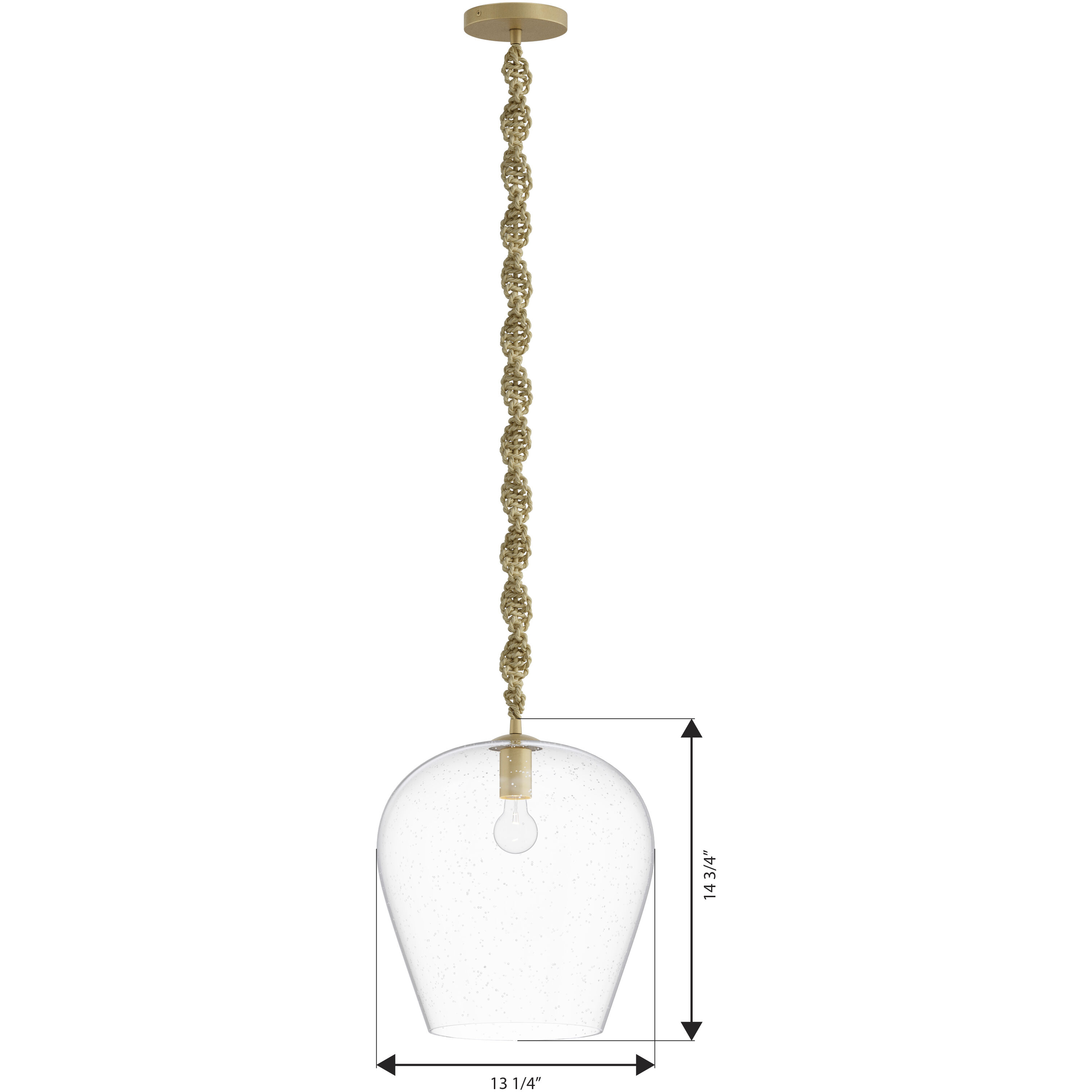 Elyric 1 Light 12.75 inch Legacy Brass Pendant Ceiling Light