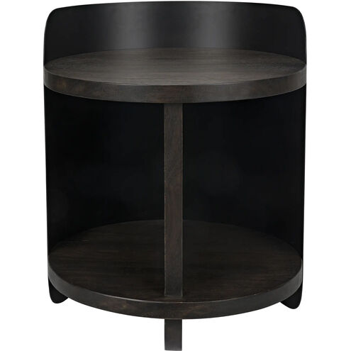 Mondo Bongo 30 X 24 inch Ebony Walnut Side Table