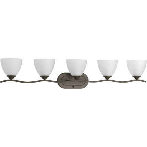 Laird 5 Light 41.63 inch Antique Bronze Bath Vanity Wall Light
