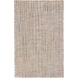 Shibui 96 X 60 inch Light Gray, Dark Brown, Dark Red Rug