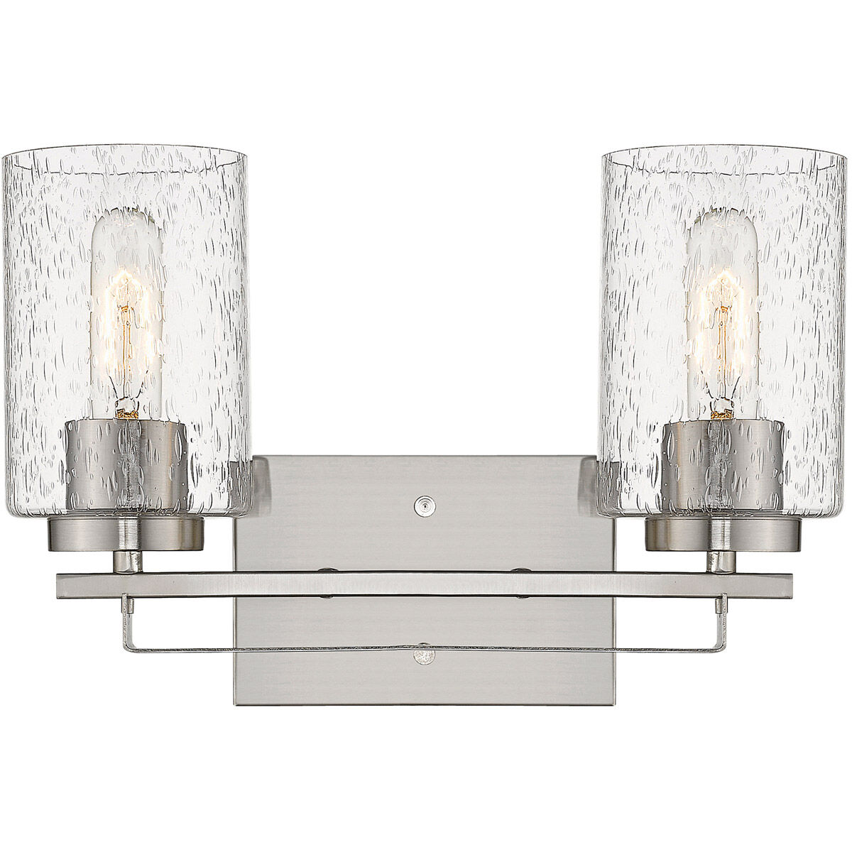 Orella 2 Light 15 inch Satin Nickel Vanity Light Wall Light