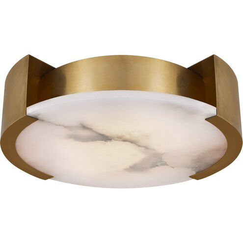 Kelly Wearstler Melange LED 17 inch Antique-Burnished Brass Flush Mount Ceiling Light, Large