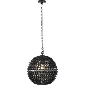 Burkley 1 Light 16 inch Matte Black Pendant Ceiling Light