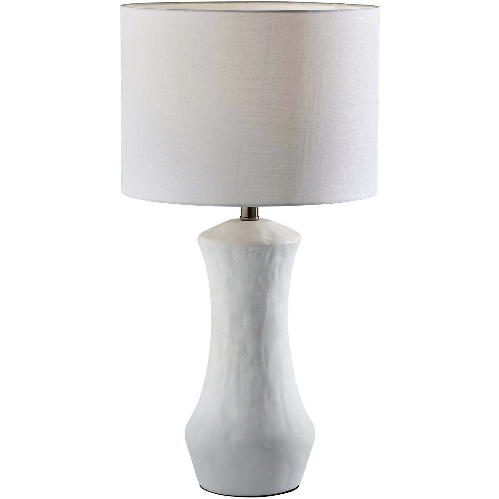 Marissa 26 inch 100.00 watt Matte White Ceramic Table Lamp Portable Light