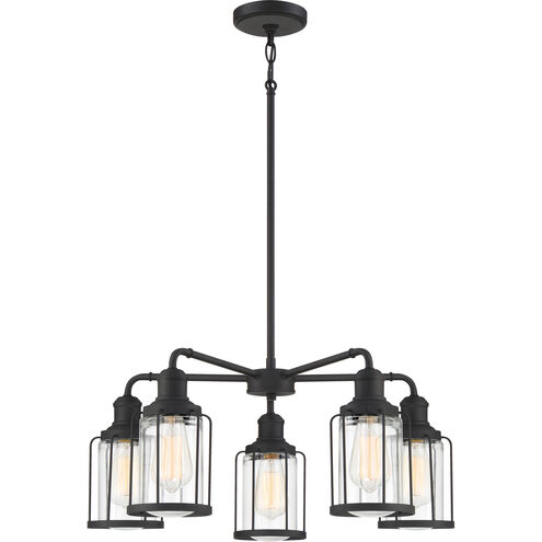 Ludlow 5 Light 25 inch Earth Black Chandelier Ceiling Light