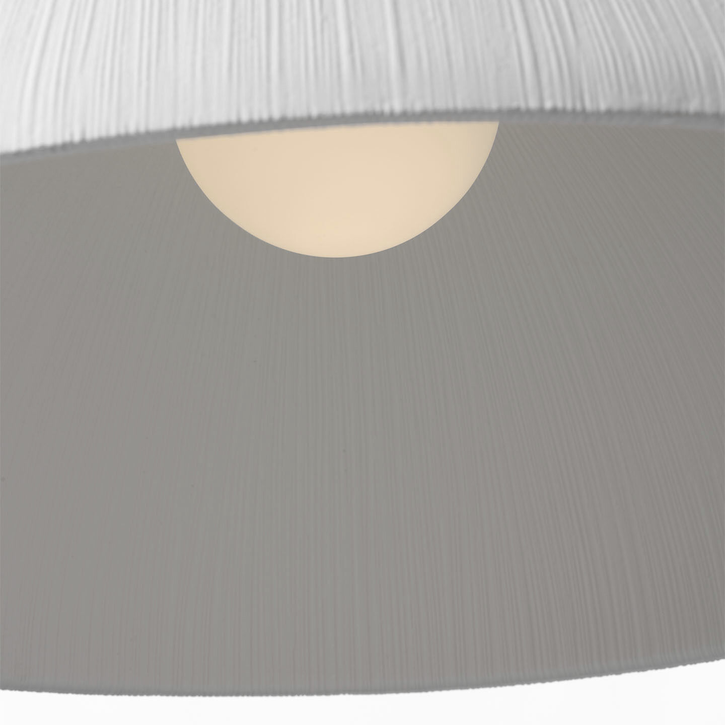 Kelly Wearstler Utopia LED 30 inch Plaster White Sculpted Pendant Ceiling Light